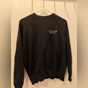 City Wide Special Black Sweatshirt